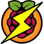 A raspi-blitz logo.